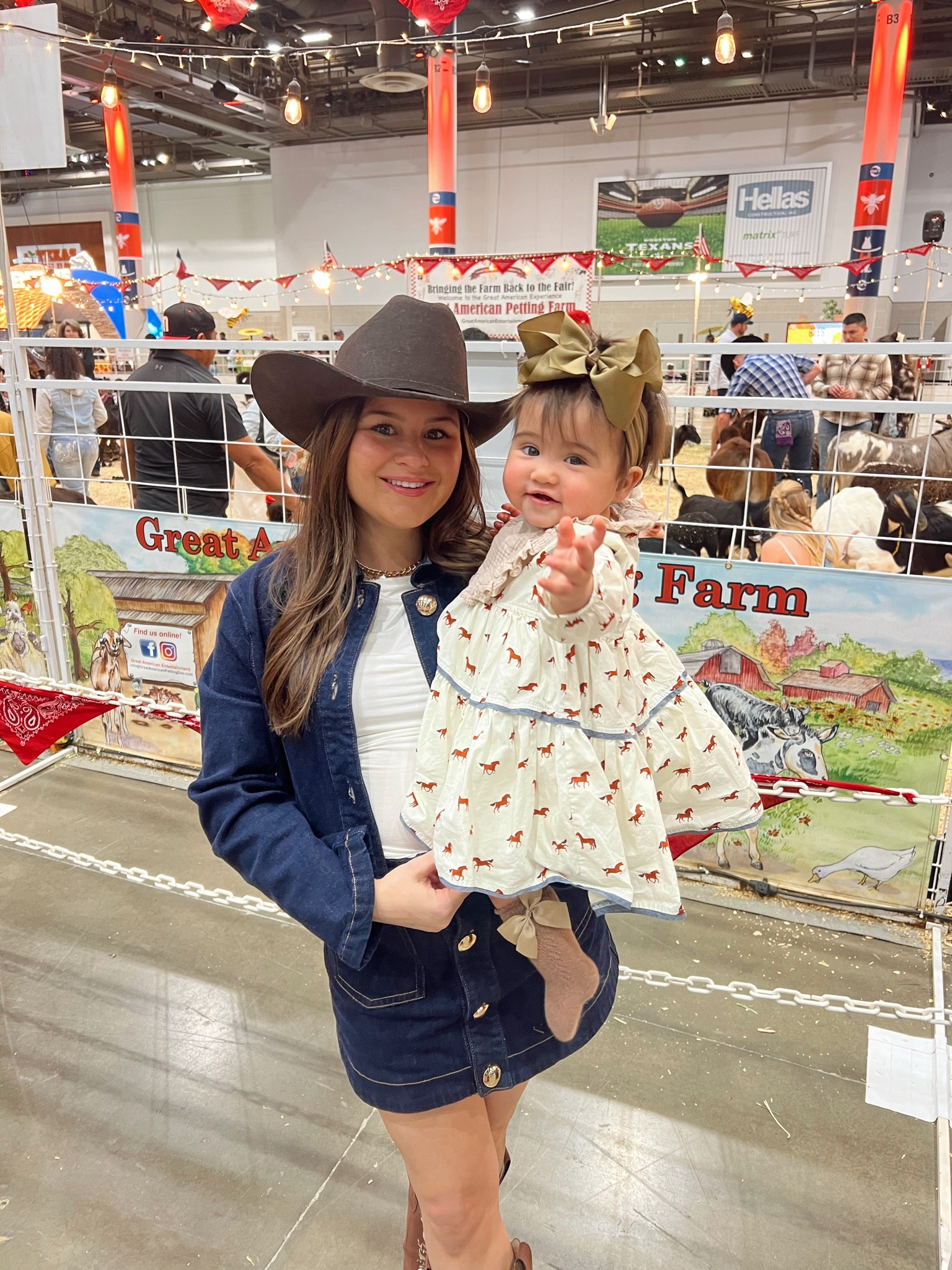 Houston rodeo, western outfit, western baby, western kids dress, denim jacket, denim skirt, Stetson, Bardot, denim set

#LTKBaby #LTKStyleTip
