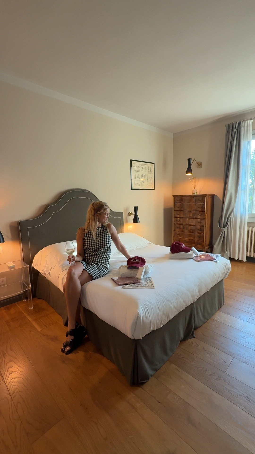 Setting up little welcome gifts for the girls’ trip in Italy 🇮🇹 A mix of @cowboytears  + @jennifermeyer! 🤍

#LTKTravel #LTKSeasonal