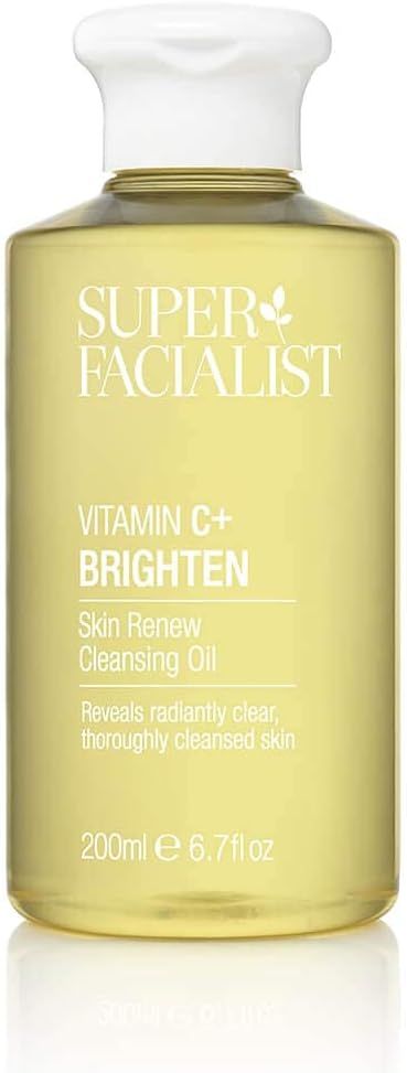 Super Facialist Vitamin C+ Brighten Skin Renew Cleansing Oil with Vitamin C and Nourishing Olive ... | Amazon (UK)