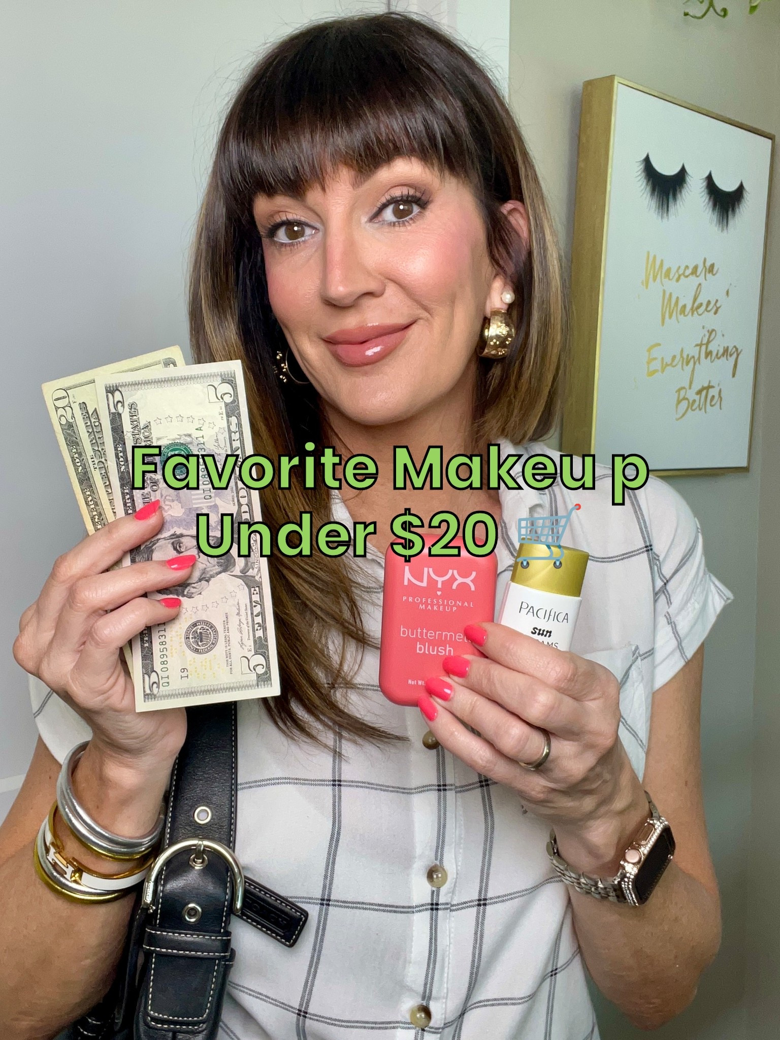 🛒💄Champagne Glam On A Soda budget! Some of my fave products under $20 each right now 

#LTKFindsUnder50 #LTKBeauty #LTKOver40