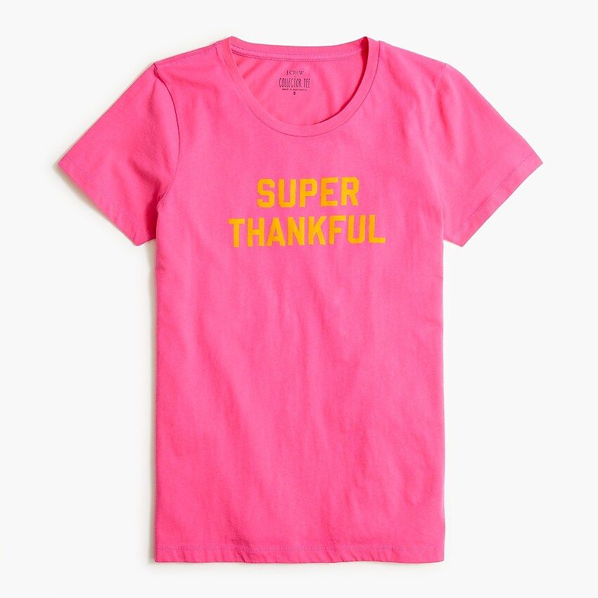 Factory: "Super Thankful" Graphic Tee For Women | J.Crew Factory