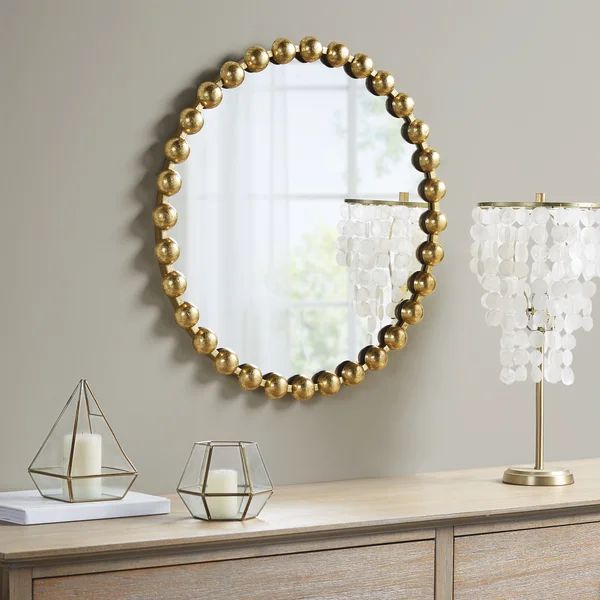 Marlowe Metal Round Wall Mirror | Wayfair North America