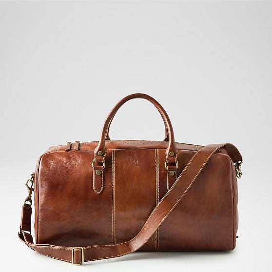 Marco Italian Leather Weekender | Mark and Graham