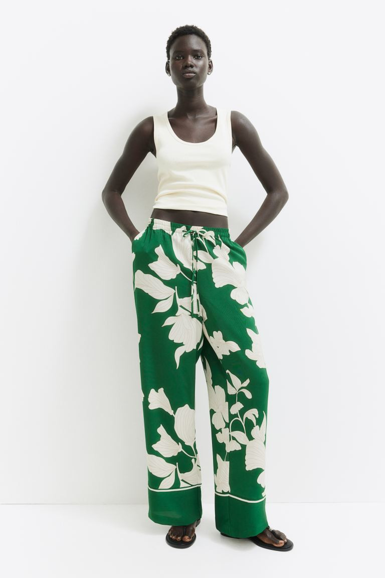 Wide-cut Pull-on Pants | H&M (US + CA)