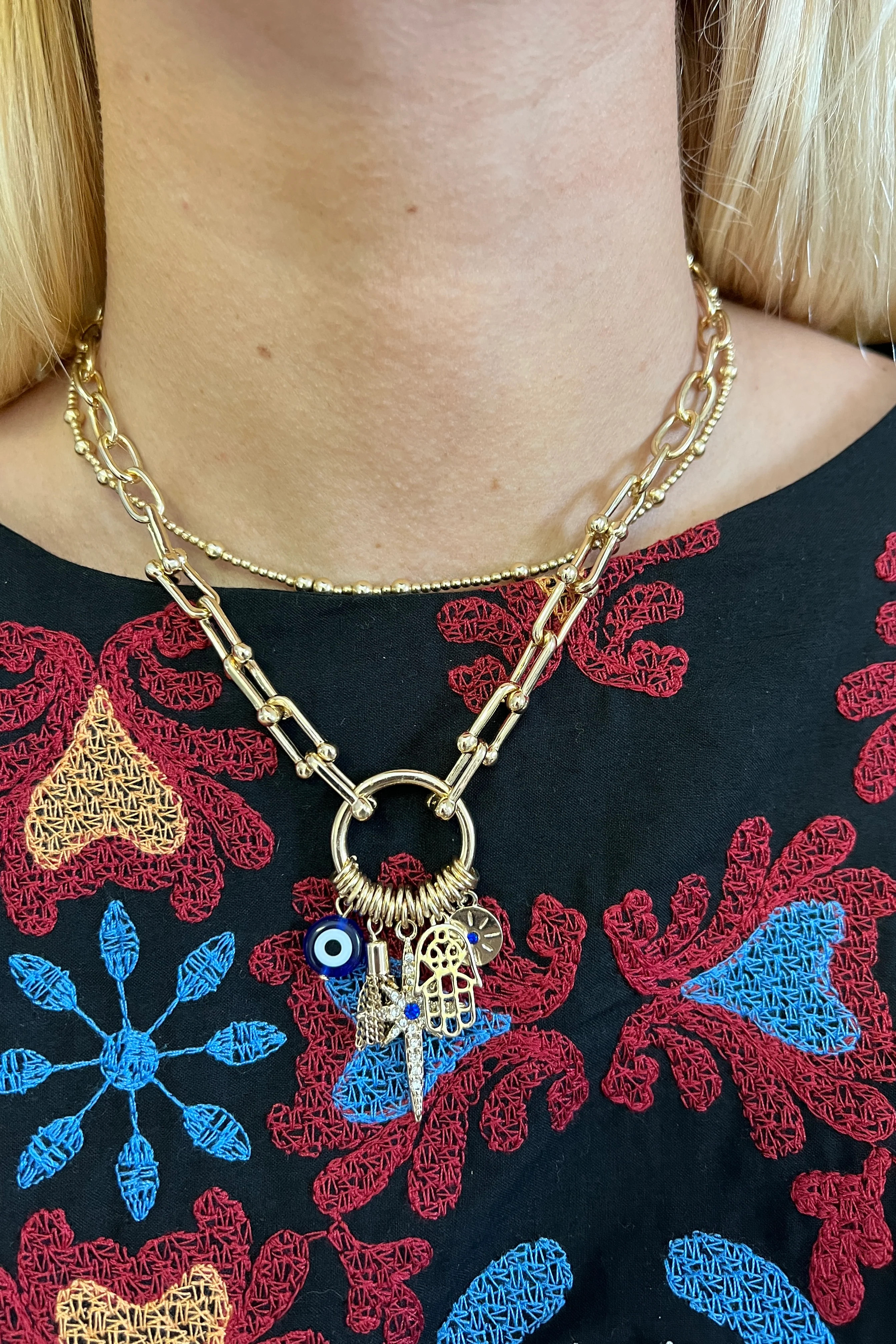 Starburst Charm Necklace | Mimi Seabrook