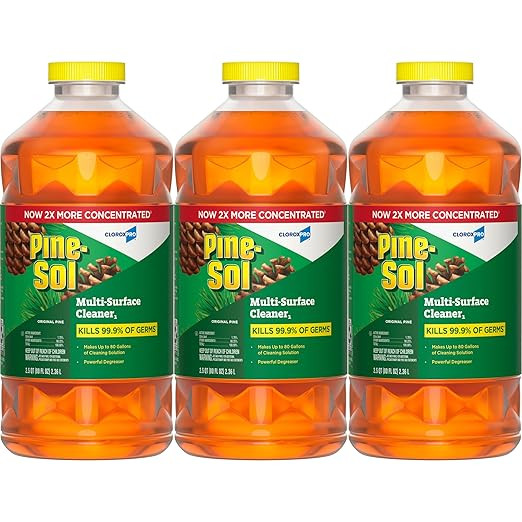 CloroxPro Pine-Sol Multi-Surface Cleaner, All Purpose Cleaner, Original Pine, 80 Fluid Ounces, Pa... | Amazon (US)