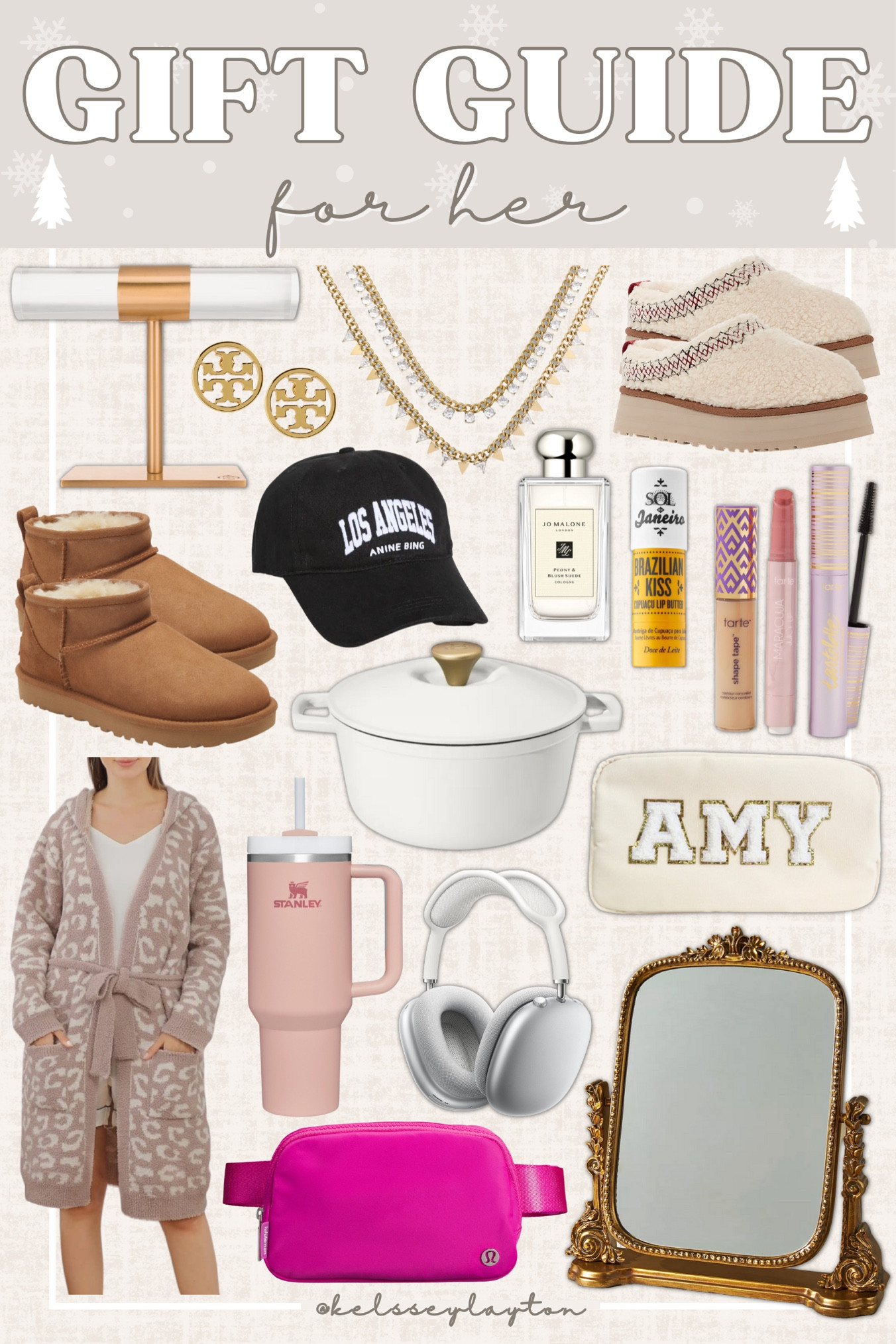 Gift guide for her!! Kelssey Layton gift guide, gifts for her, Christmas gifts, women’s gift ideas

#LTKGiftGuide #LTKsalealert #LTKfindsunder50