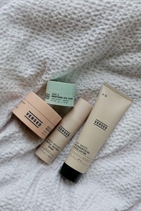 Daily must haves from Versed skin