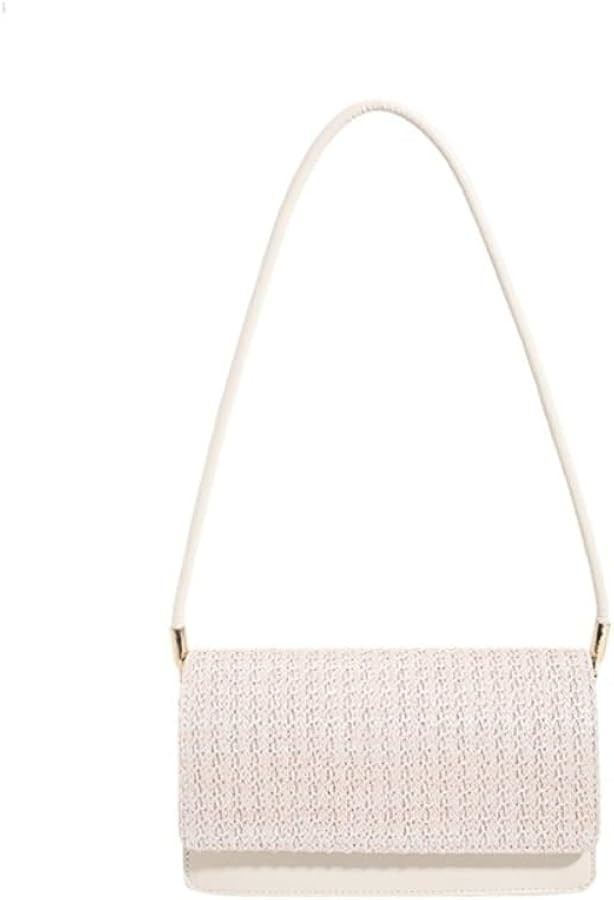 Ladies' casual armpit bag, lightweight hand-held shoulder bag, versatile vacation women's bag -El... | Amazon (US)