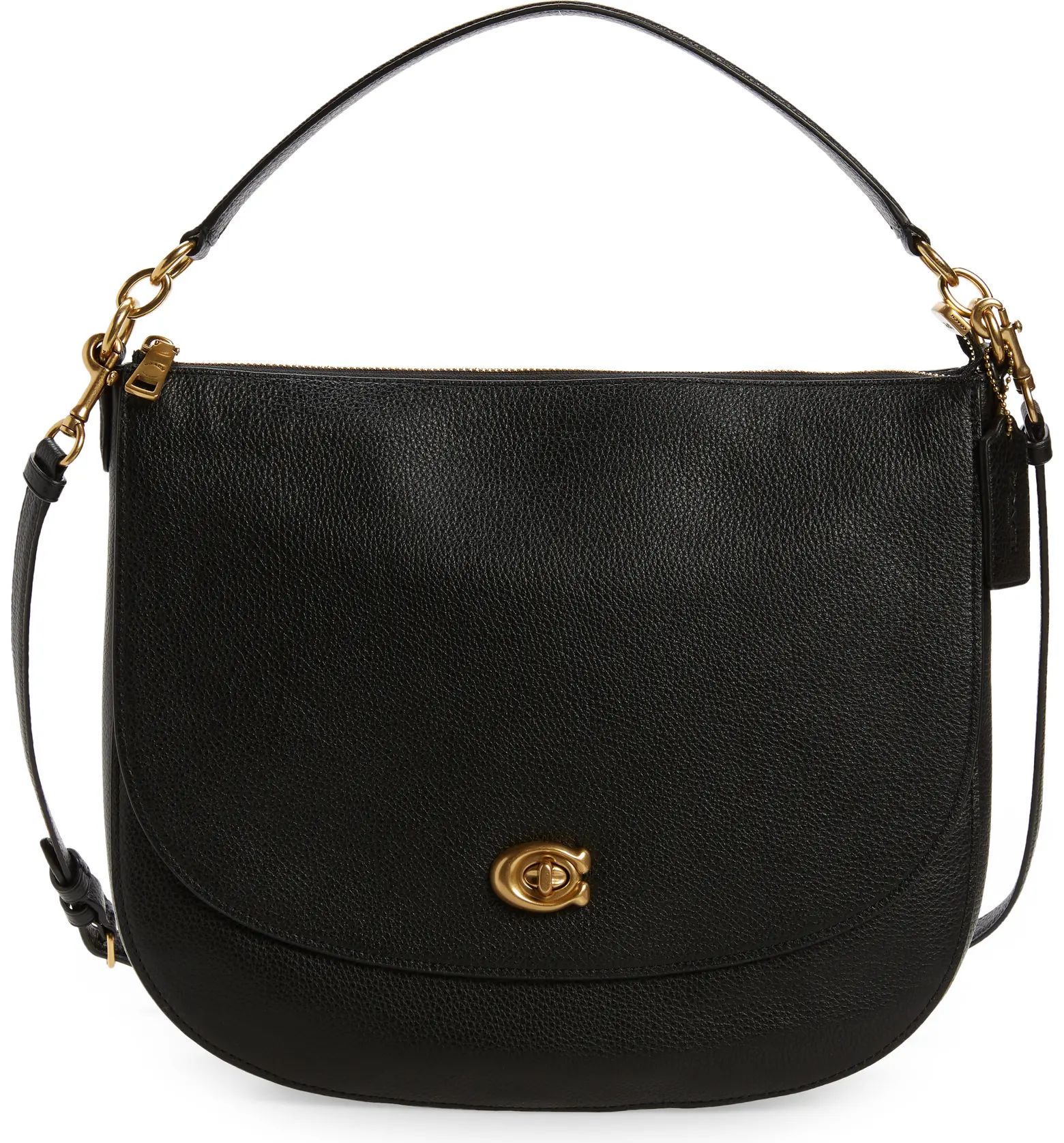 COACH Polished Pebble Leather Shoulder Bag | Nordstrom | Nordstrom