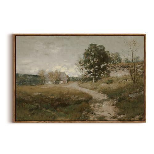 InSimSea Framed Canvas Large Wall Art Home Decor, Vintage Countryside Landscape Farmhouse Decor, Framed Canvas Wall Art for Living Room Decor, French Country Decor Wall Prints 20x30inch | Amazon (CA)