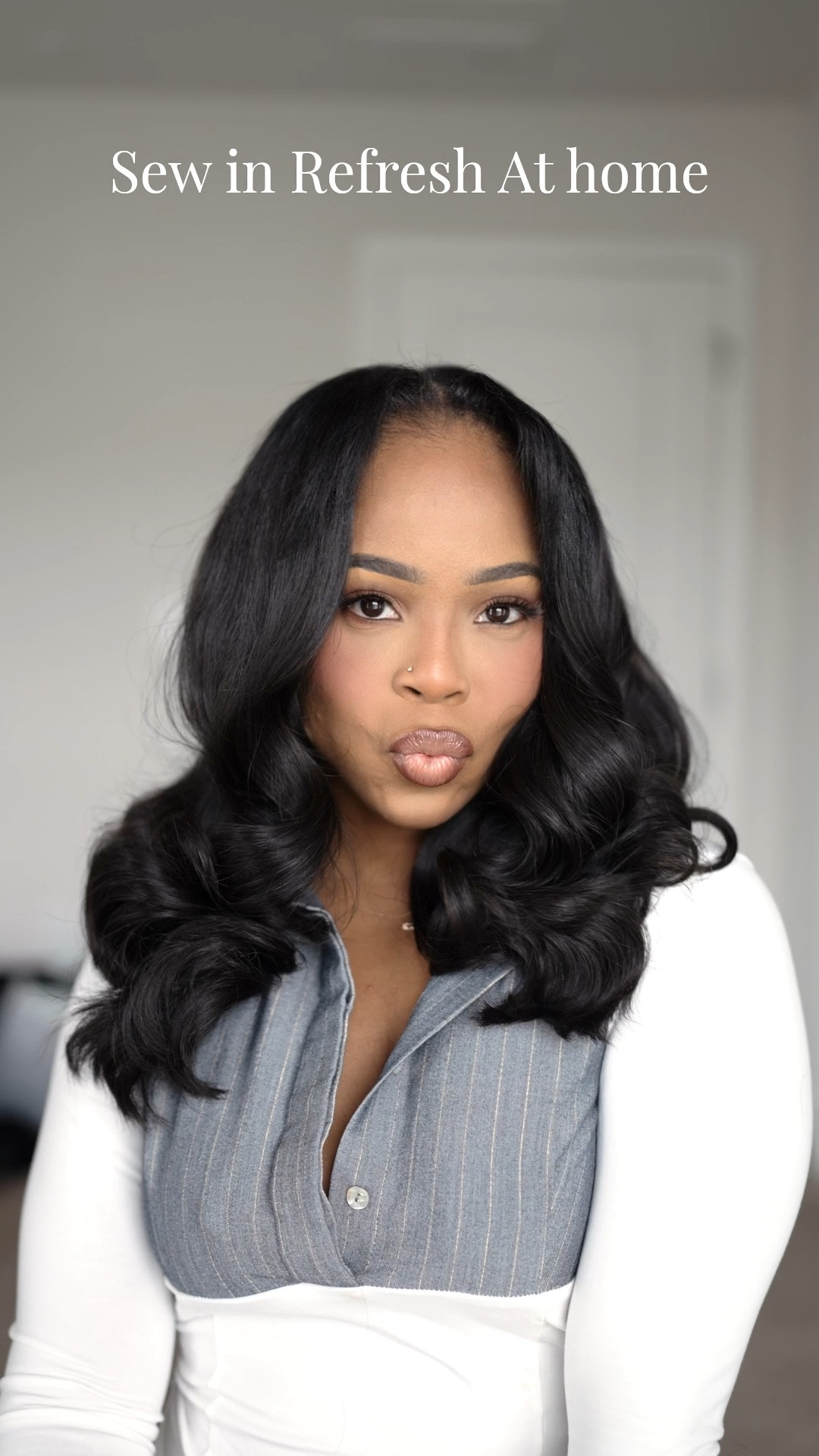 I have alot of layers in my hair btw!  I wanted a lot of VOLUME since I didn’t  leave out that much hair.  So let’s curly using the best curling iron for natural heat trained hair  

#LTKStyleTip #LTKBeauty #LTKFindsUnder100