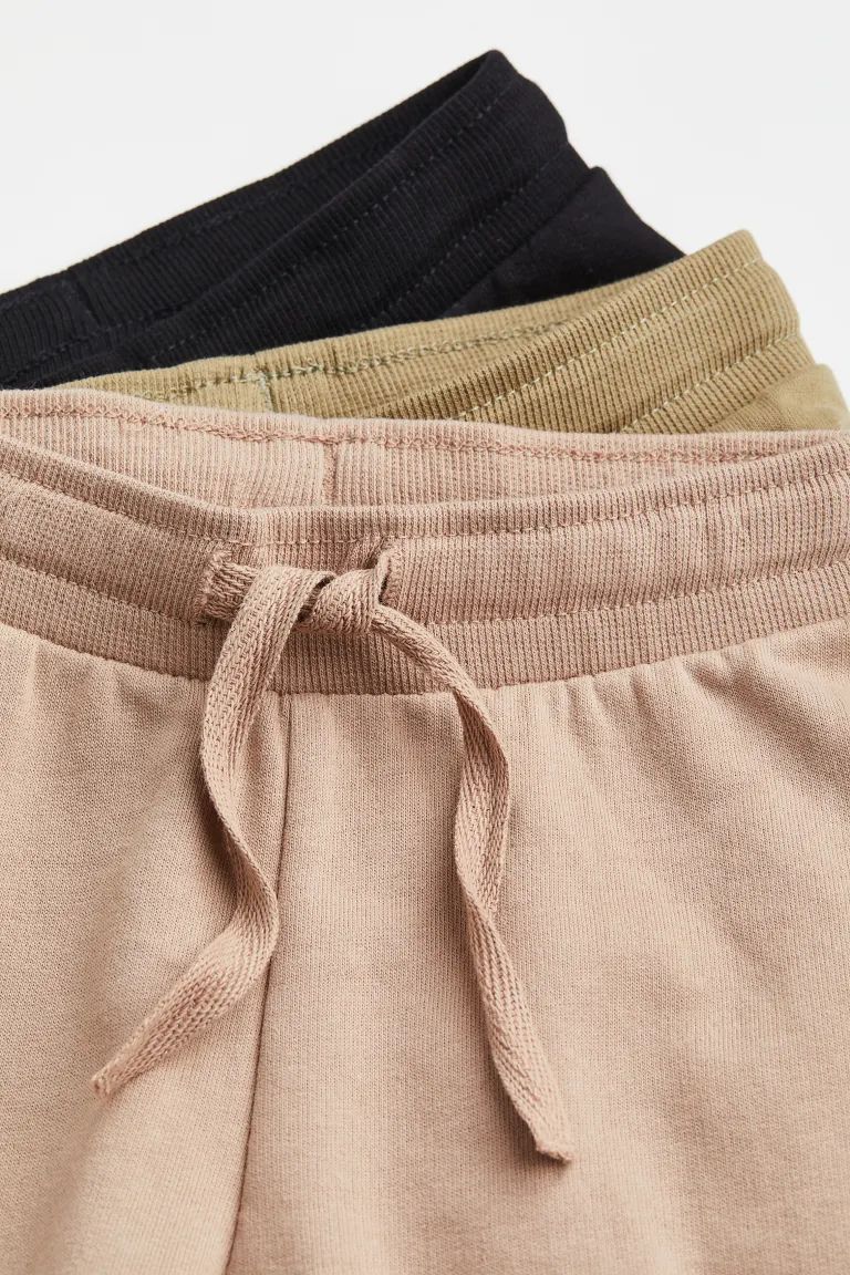 3-pack Cotton Joggers | H&M (US + CA)