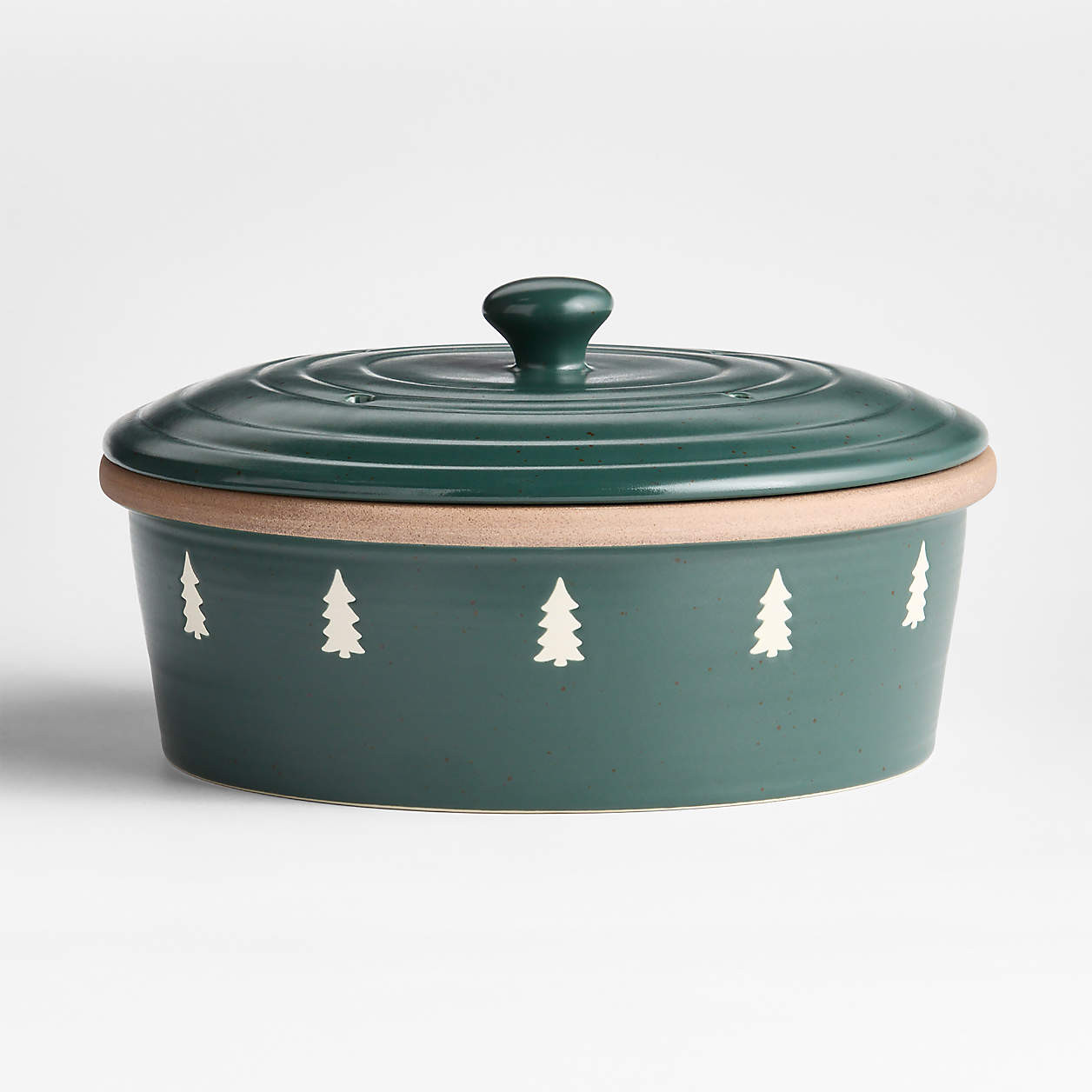 Green Trees Pancake Warmer | Crate & Barrel | Crate & Barrel