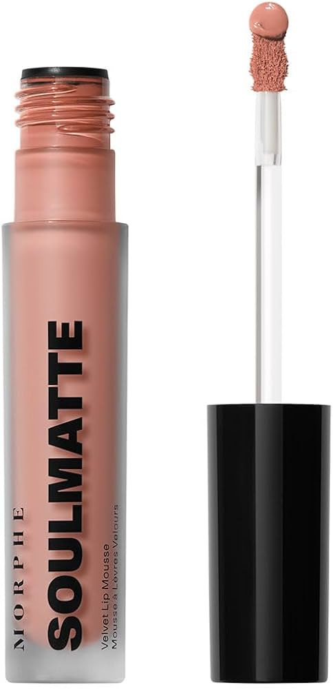 Morphe Soulmatte Velvet Lip Mousse Matte Lipstick - Air-Whipped, Soft Matte Lip Makeup with Vitam... | Amazon (US)