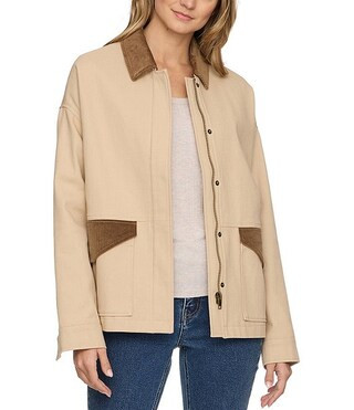 Blakely Long Sleeve Brushed Coat | Dillard's