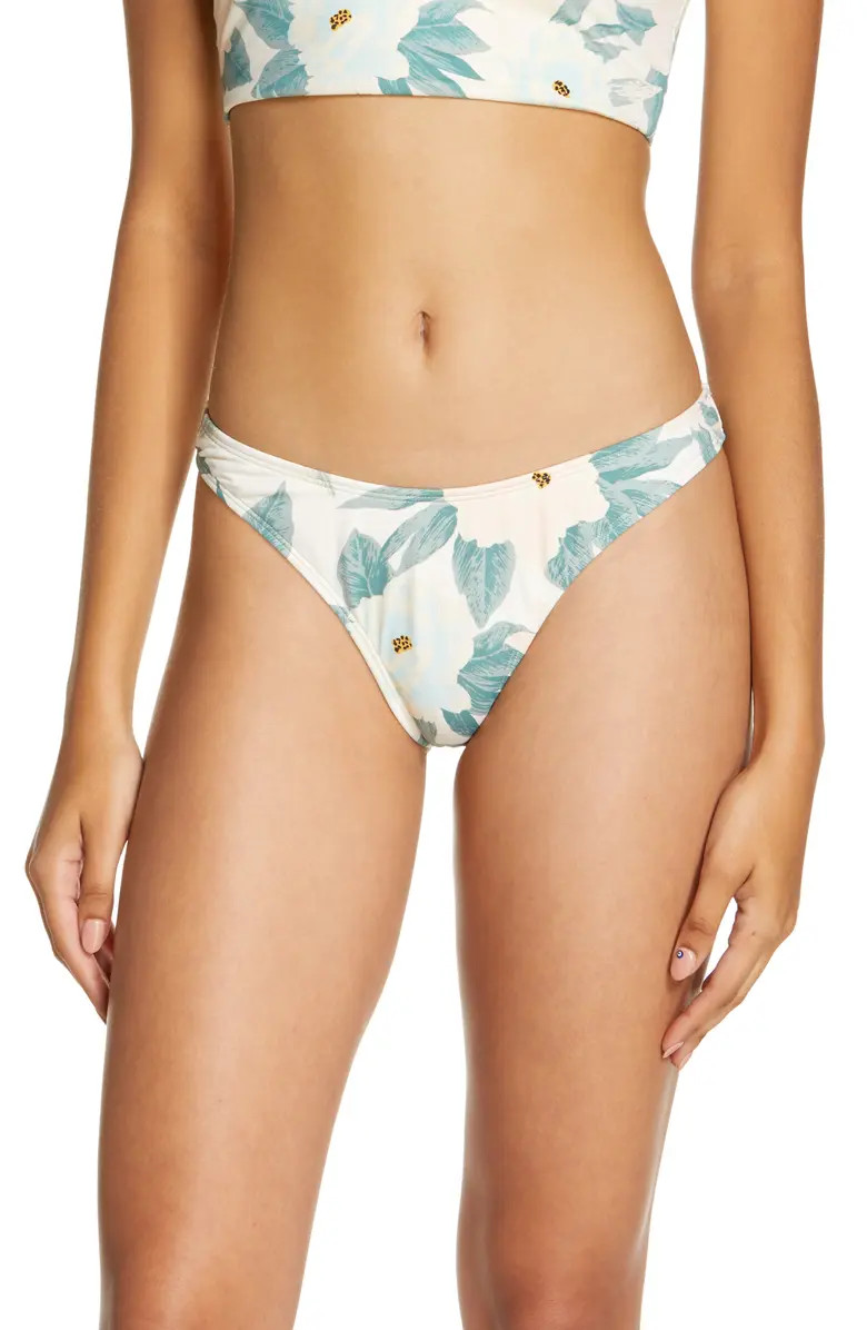 x The Salty Blonde Sandy Babe High Cut Bikini Bottoms | Nordstrom