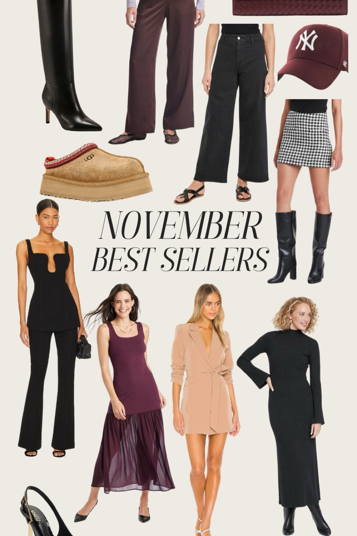 November best sellers! 

Target fashion 
Revolve 
Amazon 
Ugg tazz 
Skirt 
Dress 

#LTKHoliday #LTKStyleTip #LTKGiftGuide