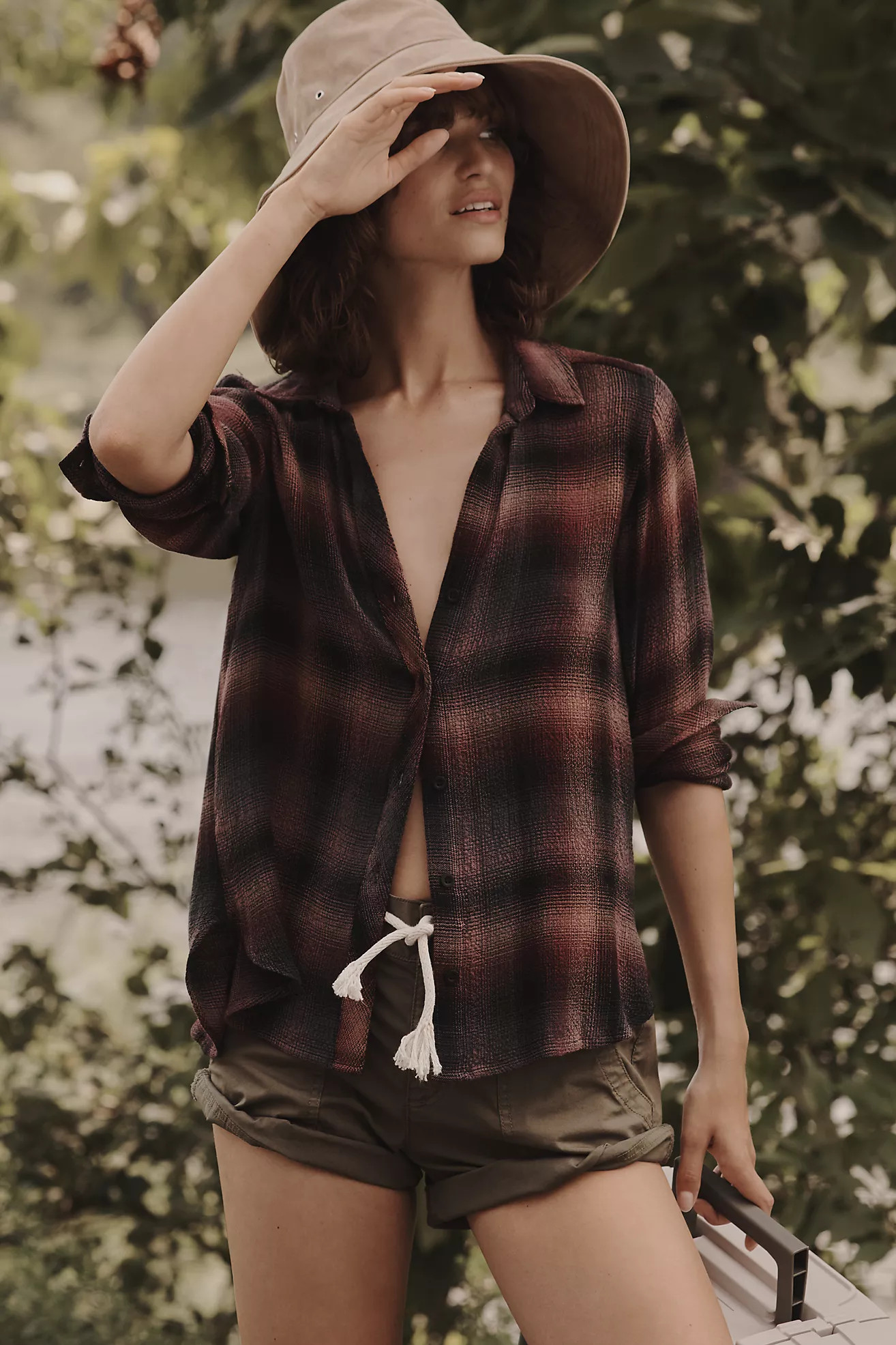 Cloth & Stone Long-Sleeve Buttondown | Anthropologie (US)