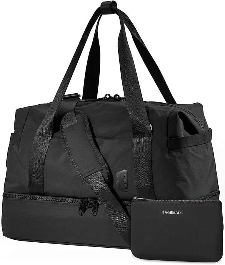 BAGSMART Weekender Bags for Women, Travel Duffel Bags with Shoe Compartment,Personal Item Travel ... | Amazon (US)