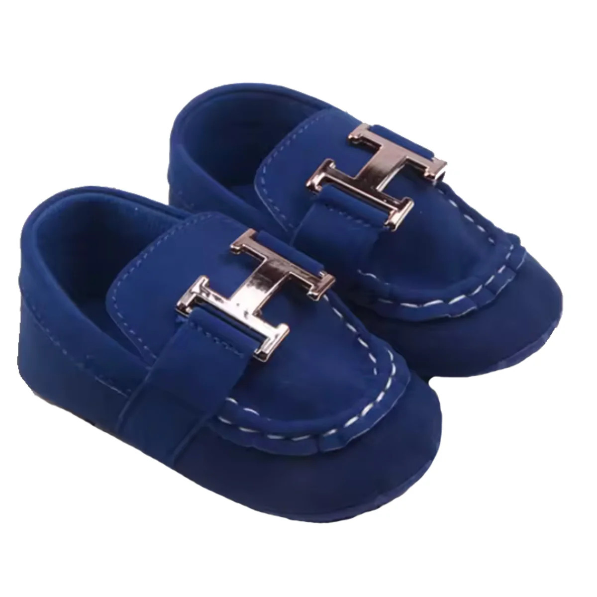 H-Bar Blue Driving Shoe | Baby Feet