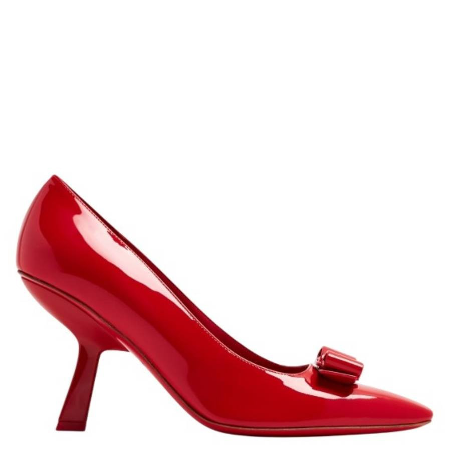 Ferragamo Patent Leather Vara Bow Pumps | Jomashop.com & JomaDeals.com