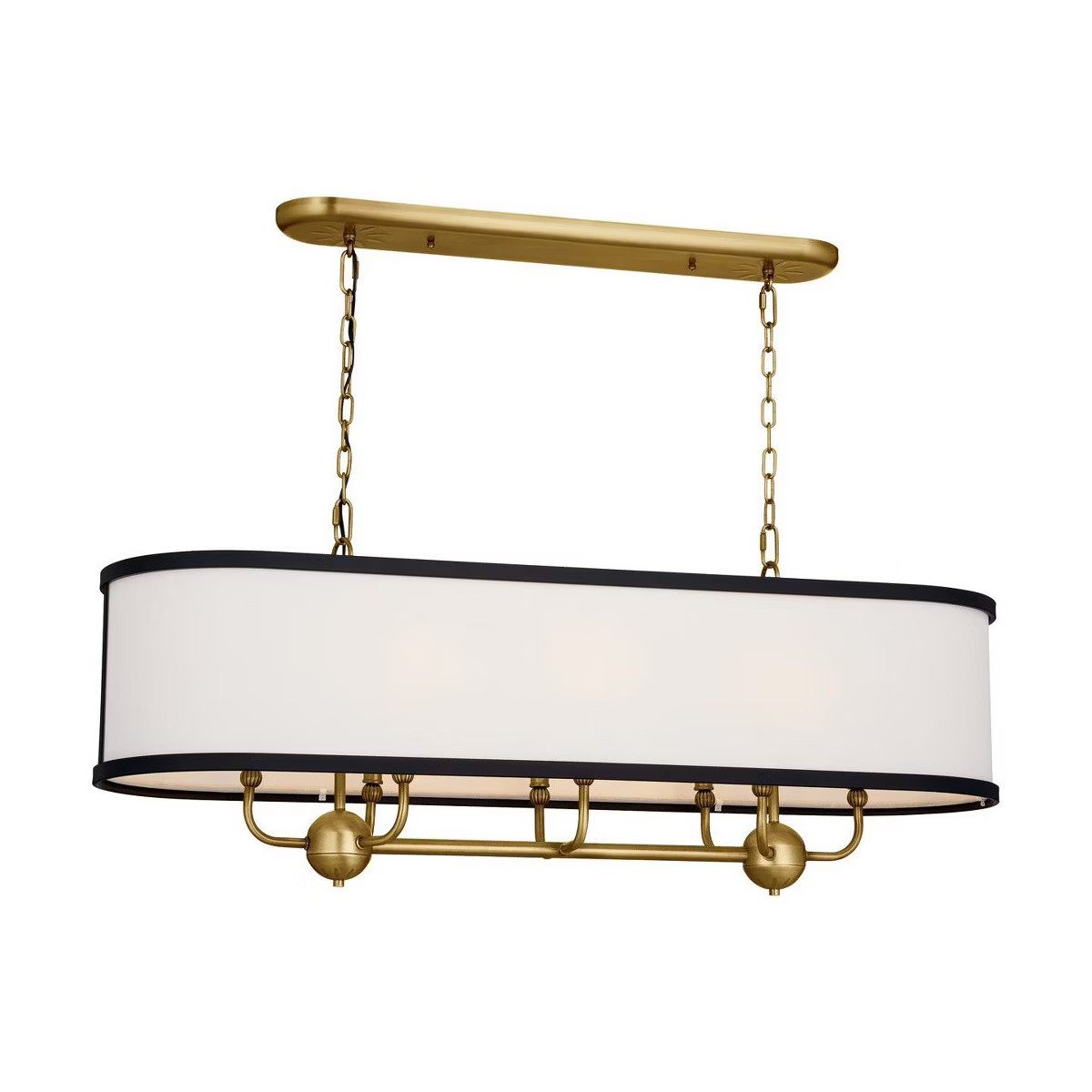 Kichler Lighting Heddle 8 - Light Chandelier ,  Natural Brass | Target