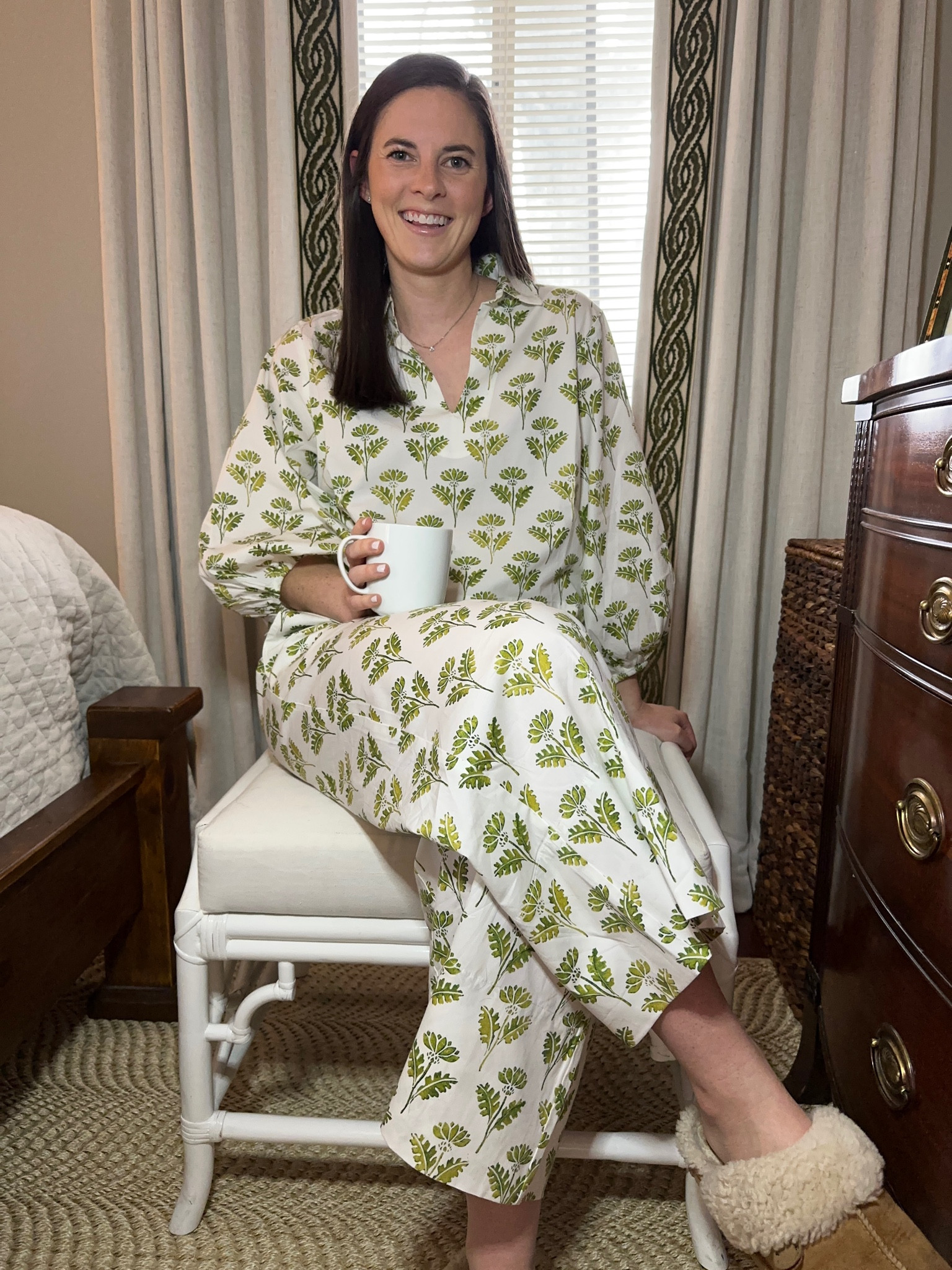 Easy like Sunday morning, but make it all day thanks to this cute set that feels comfortable and cute yet fits @quietcultures “restwear” description!

I’ve worn some part of this set nearly daily since it arrived this past week and don’t see myself slowing that frequency any time soon! It comes in multiple colors and you can use the code PREP15 for 15% off when you order your own. I’m wearing a medium of the Take Pause set in the Thistle print and think this would be the perfect set to gift your bridesmaids, mom for Mother’s Day, or yourself for an easy to put together look! 