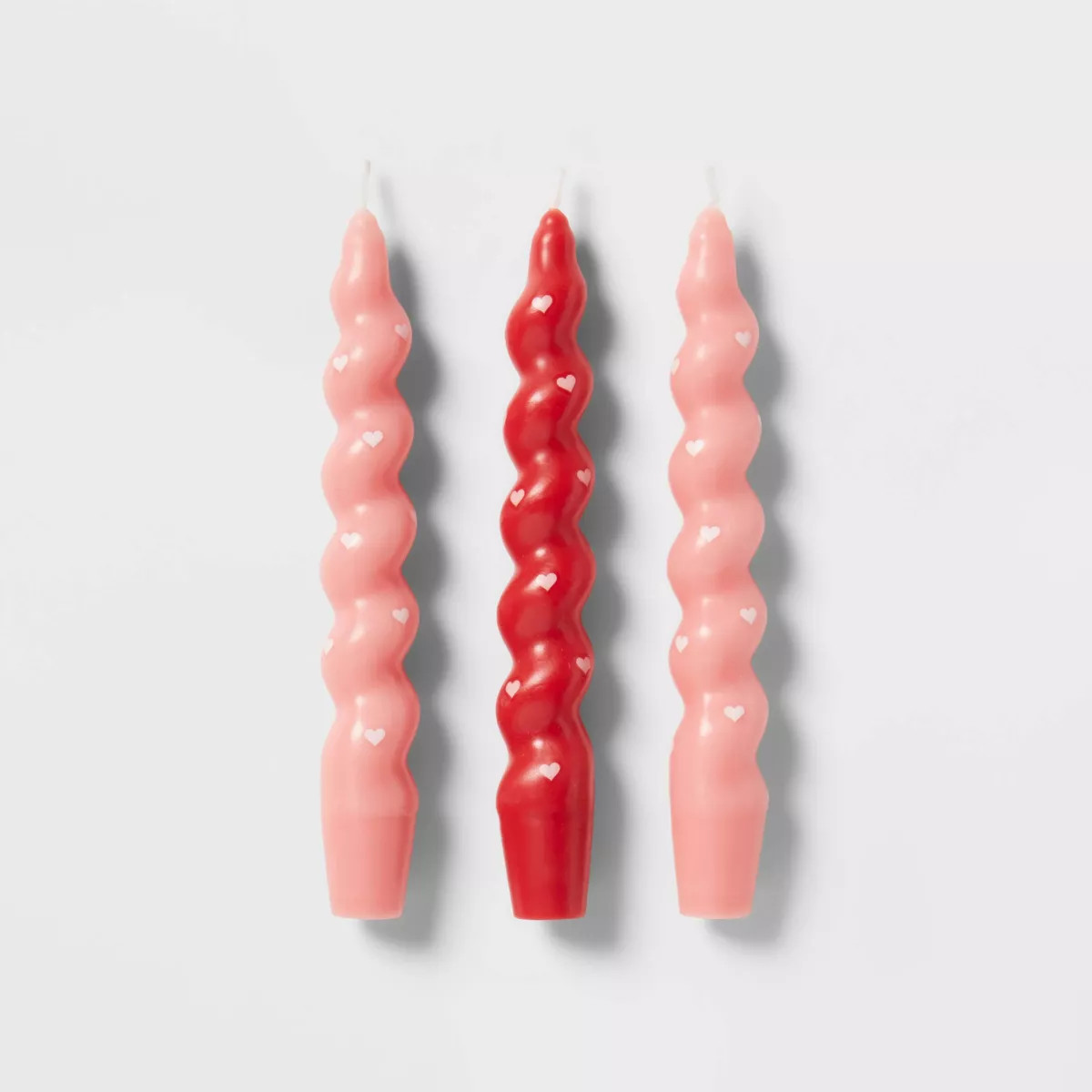 6pk Taper Candle Set Red and Pink - Room Essentials™ | Target