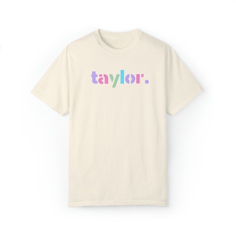 Comfort Colors® Oversized Taylor Swift Tshirt Taylor Swift - Etsy | Etsy (US)