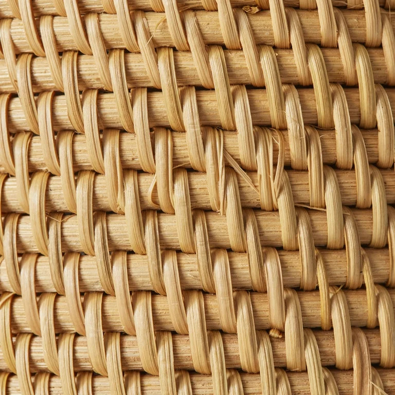 Better Homes & Gardens Floor Standing Toilet Paper Reserve with Lid, Rattan | Walmart (US)