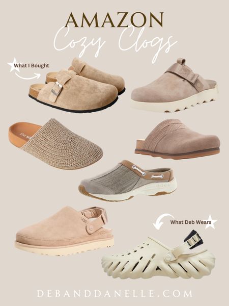 I just ordered some new clogs to wear around the house. I also included Deb’s favorite clogs as well as some similar options. #shoes #fashion #clogs #sandals 

#LTKSeasonal #LTKshoecrush