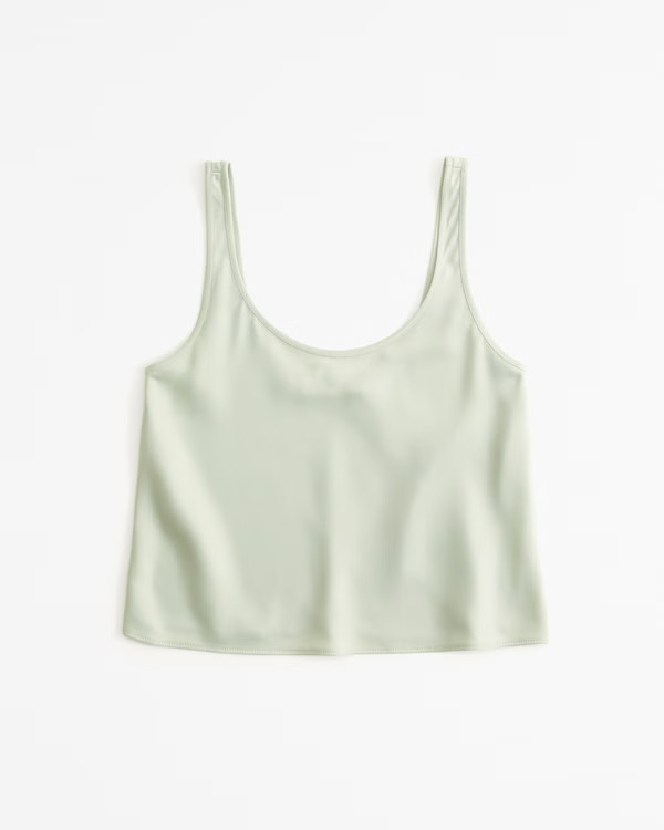 Lounge Satin Tank | Abercrombie & Fitch (US)