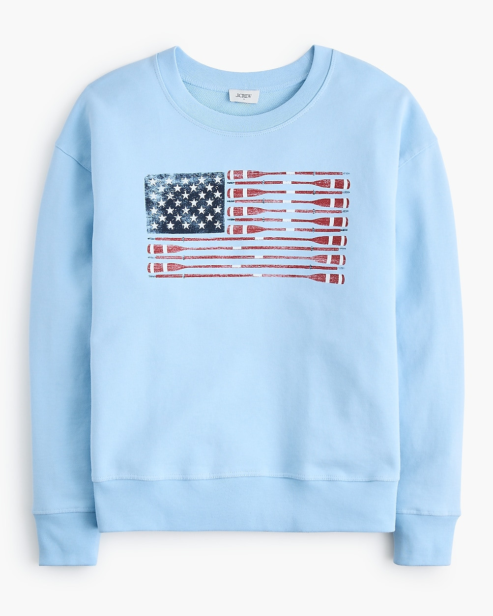 Oar flag graphic sweatshirt | J.Crew Factory