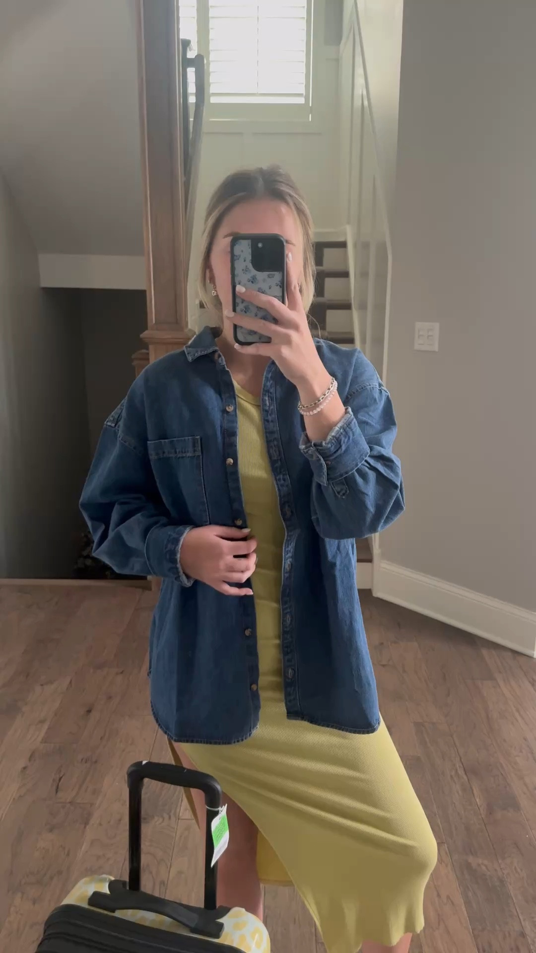 The cutest button down for summer!! Im loving the denim trend. This denim button down is affordable + adorable! Wearing a size medium so its slightly oversized. 

#LTKSaleAlert #LTKFindsUnder50 #LTKSeasonal