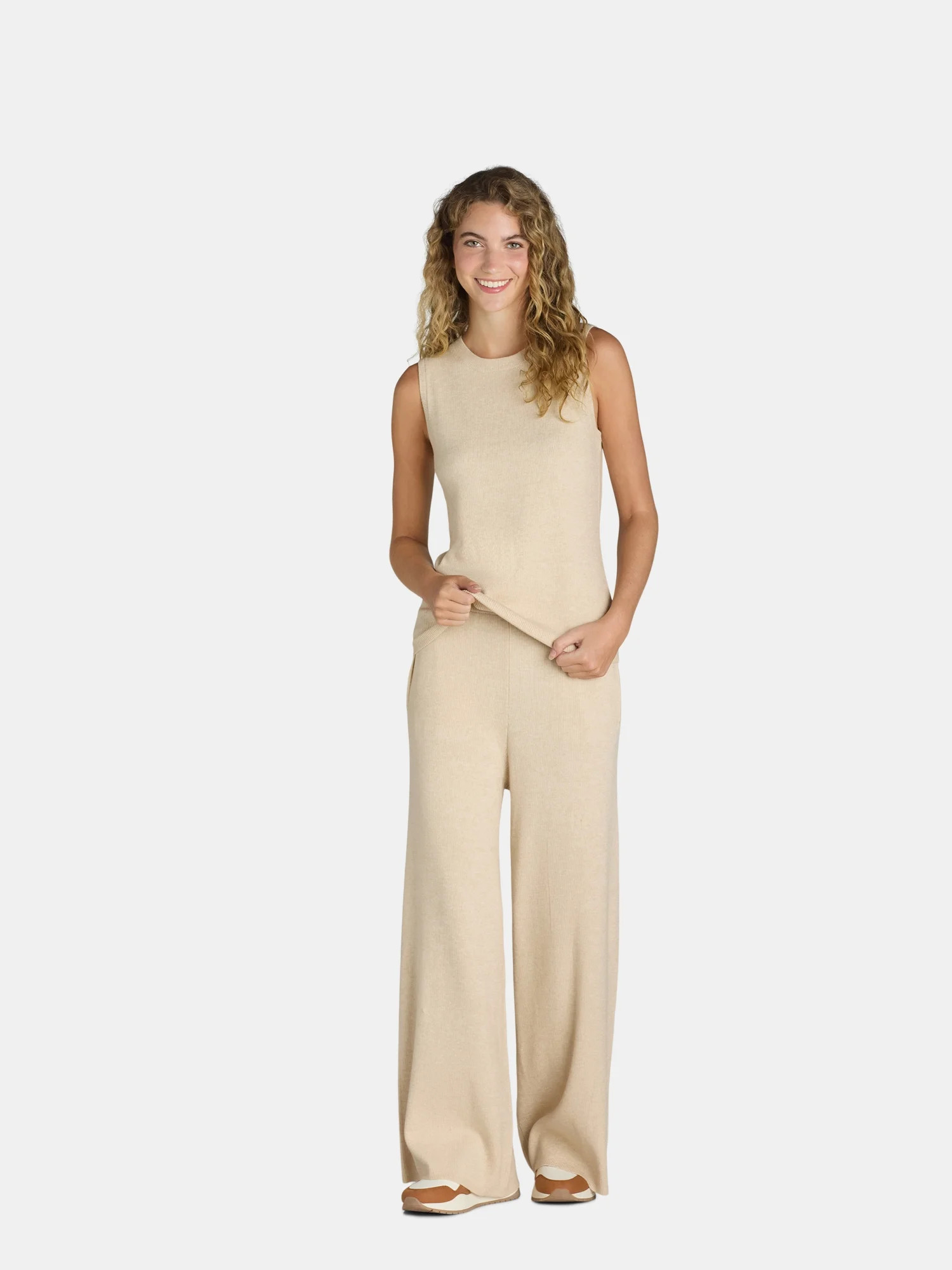 Time and Tru Women's Tank/Pant Set | Walmart (US)