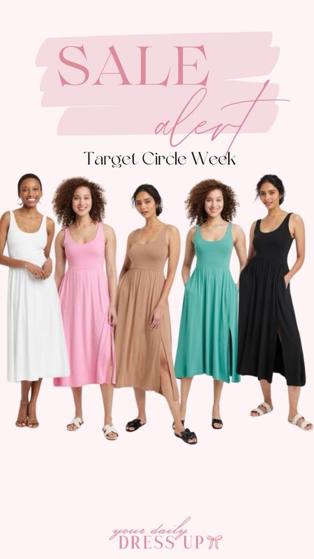 Which color dress are you choosing! Don’t miss these Target sales! #ad #target #targetpartner #targetstyle 

#LTKxTarget #LTKsalealert #LTKmidsize