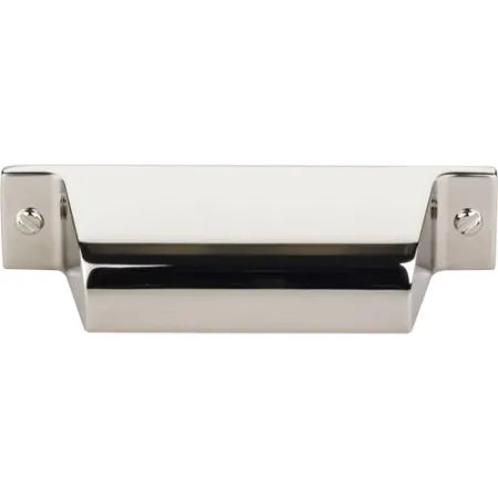Top Knobs TK772PN Channing 2-3/4 Inch Center to Center Cup Cabinet Pull from the Barrington Series | Build.com, Inc.