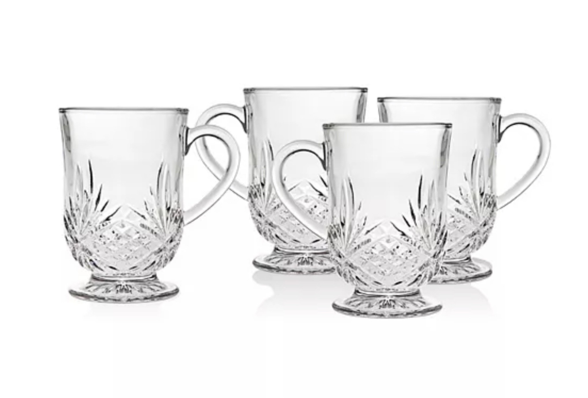 Gorgeous coffee mugs. Glass coffee mug. Crystal mug. #homedecor #kitchenessentials #glassmug #LTKunder50 #LTKhome

#LTKSeasonal