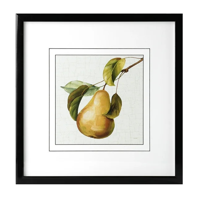 Crystal Art Gallery Traditional Framed Botanical Art Print, Greens - Walmart.com | Walmart (US)