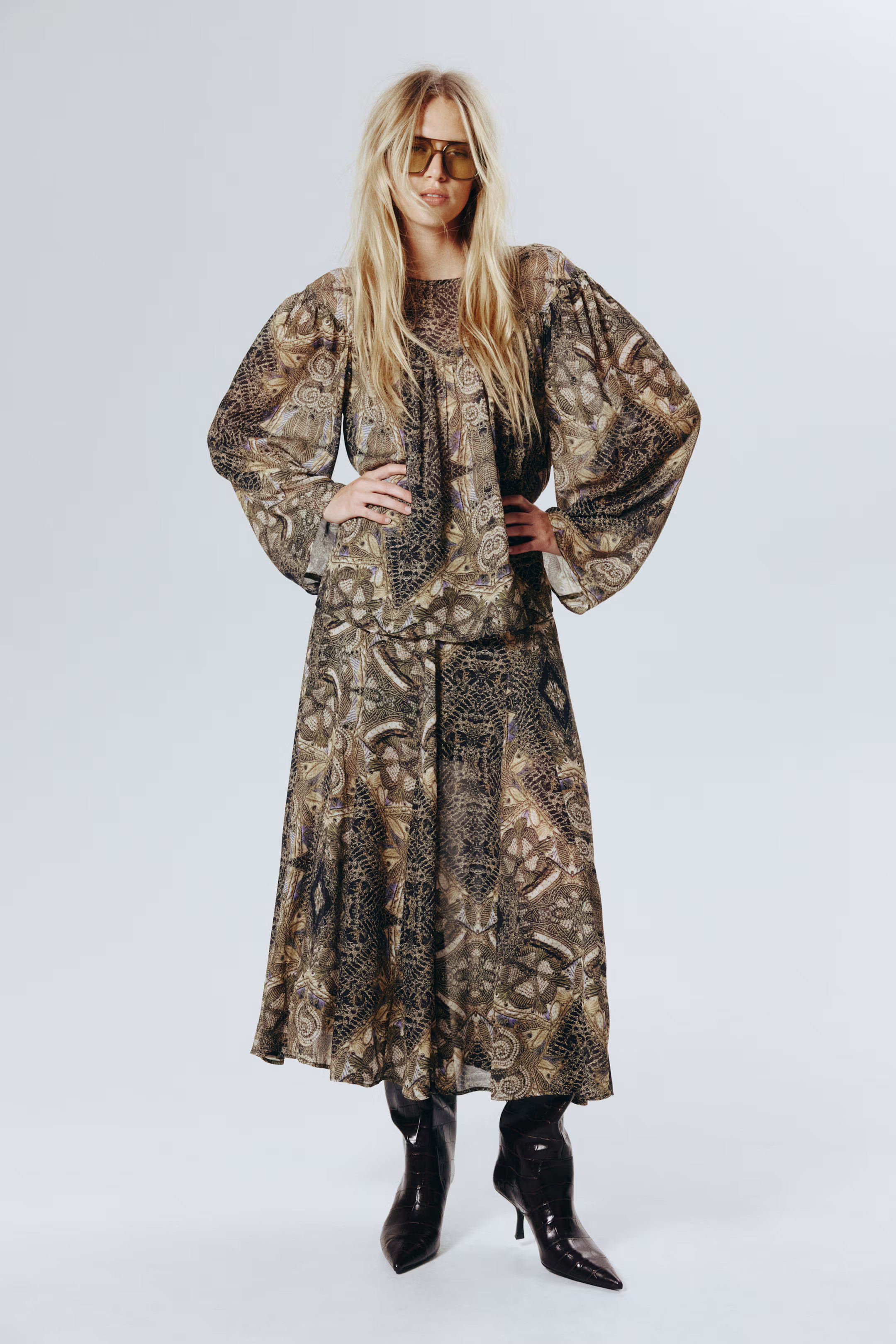 Patterned Blouse | H&M (US + CA)