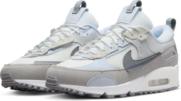 Air Max 90 Futura Sneaker | Grey Sneaker Outfit | Sneakers Womens | Sneakers With Dress | Nordstrom