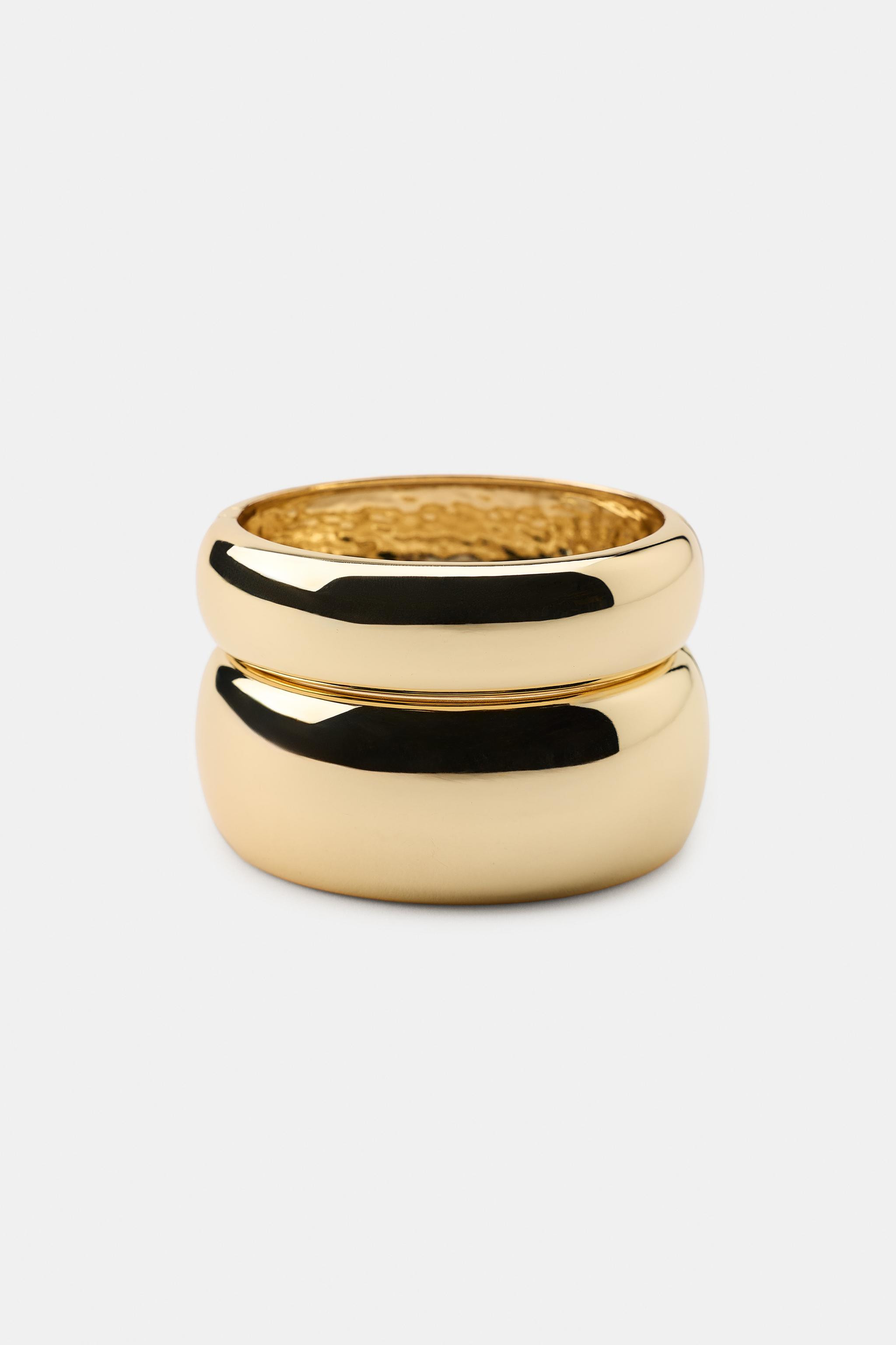 PACK OF 2 RIGID METAL BRACELETS | Zara US