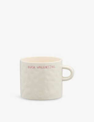 Fuck Valentine Ceramic Mug 10.5cm | Selfridges