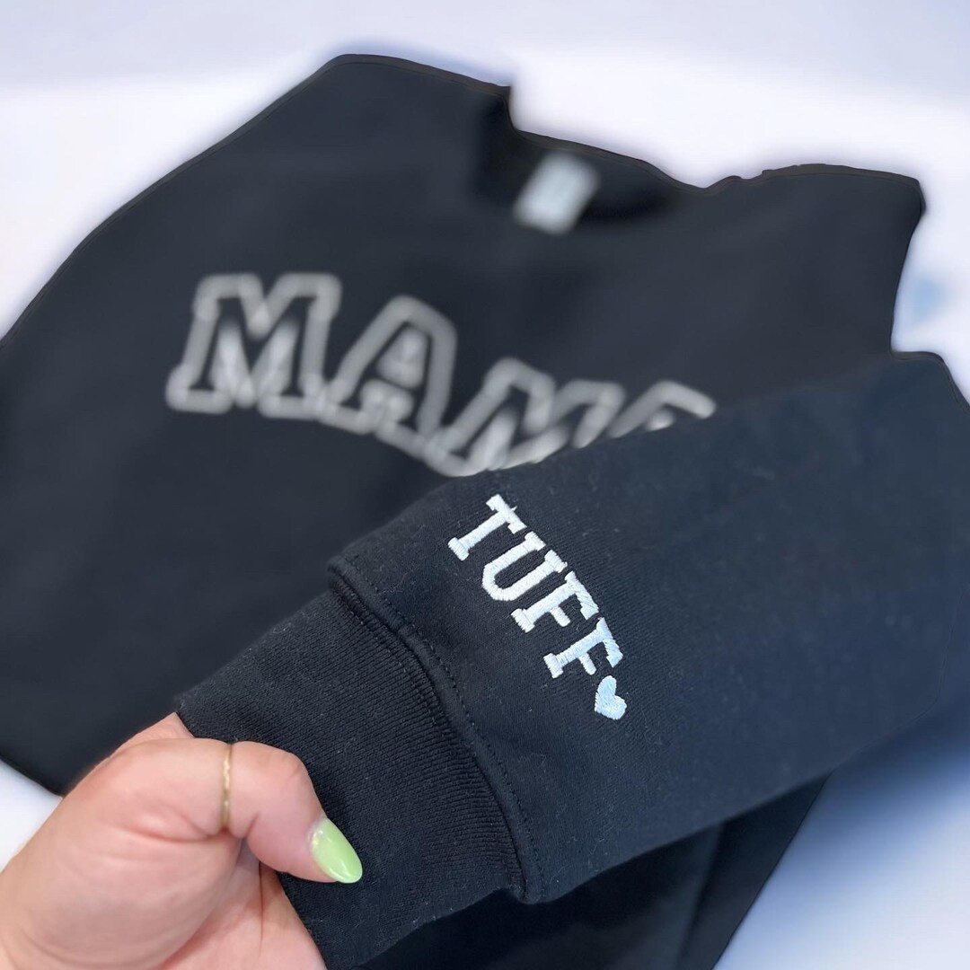 Personalized Embroidered Crewneck - Etsy | Etsy (US)