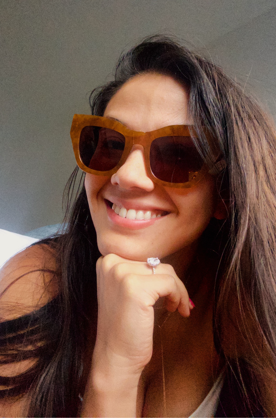 Cat eye sunglasses, $40 & polarized. Color is “amber” 🤎

#LTKSeasonal #LTKFindsUnder50 #LTKFindsUnder100