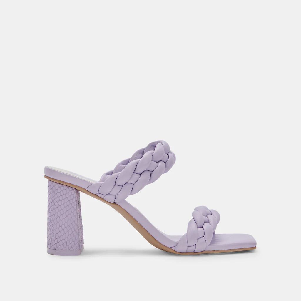 PAILY WIDE HEELS LILAC STELLA | DolceVita.com