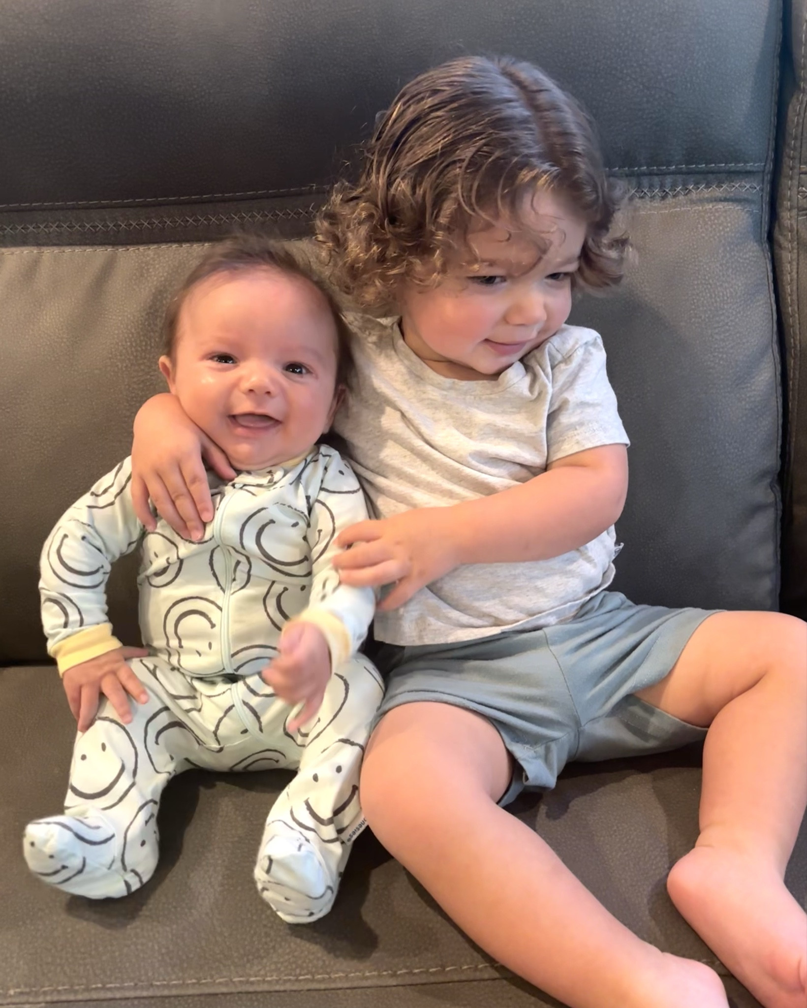 I LOVE their 18 month age gap! Enzo is 21 months, Nico is 2 months, and they get snuggle time every morning 🩵

#LTKBaby #LTKFallSale #LTKKids
