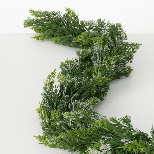 4'' in. Faux Cedar Garland | Wayfair North America