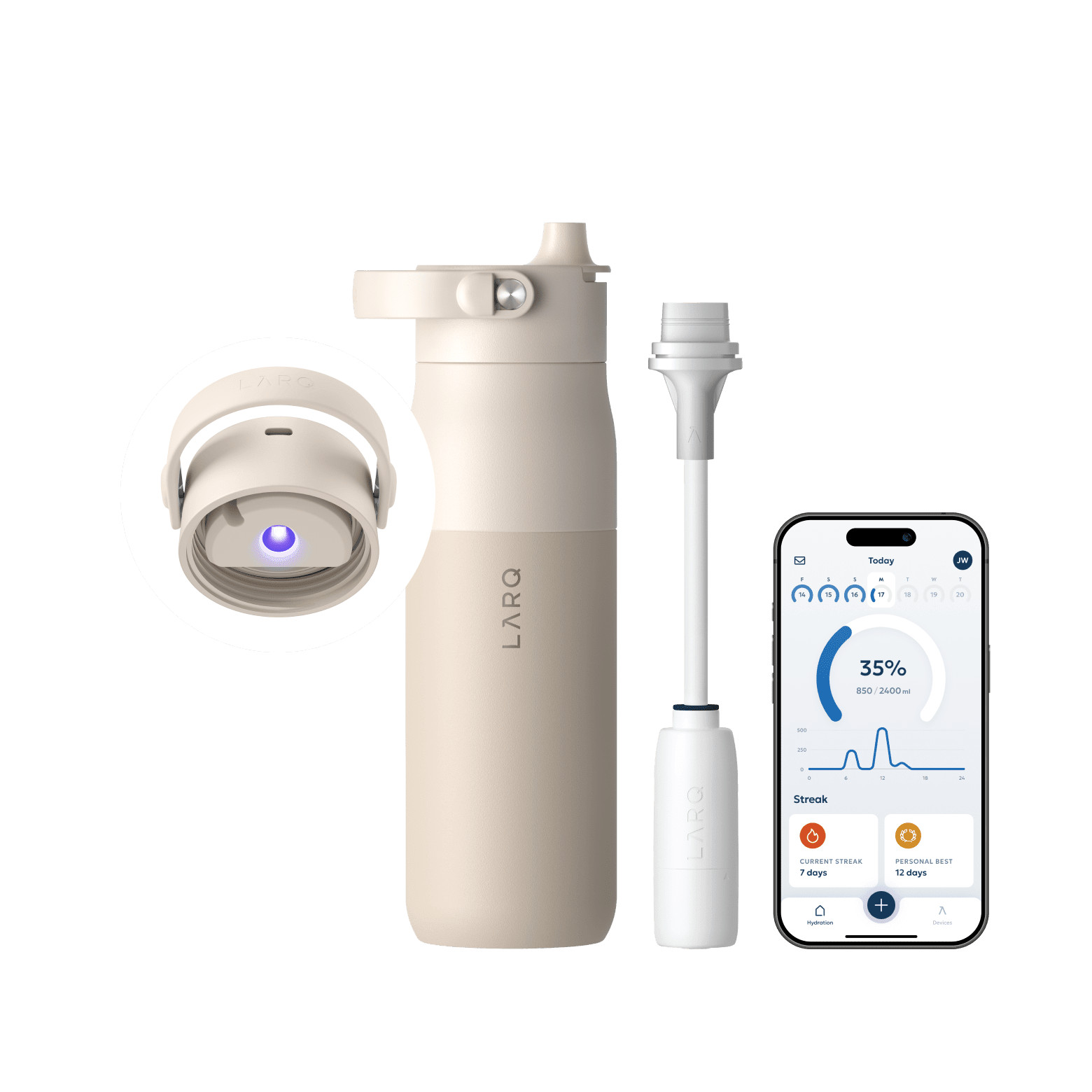 LARQ Bottle PureVis\u2122 2 | LARQ | LARQ